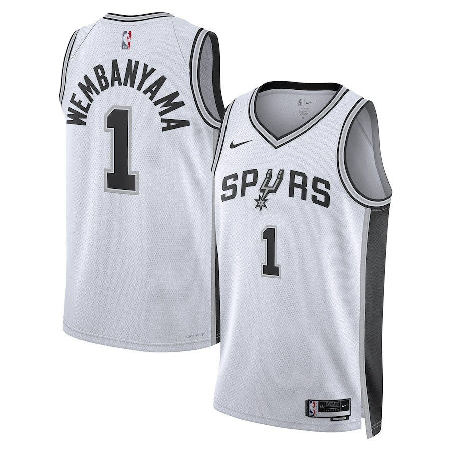 Victor Wembanyama San Antonio Spurs Swingman Jersey - All Stitched - Image 2