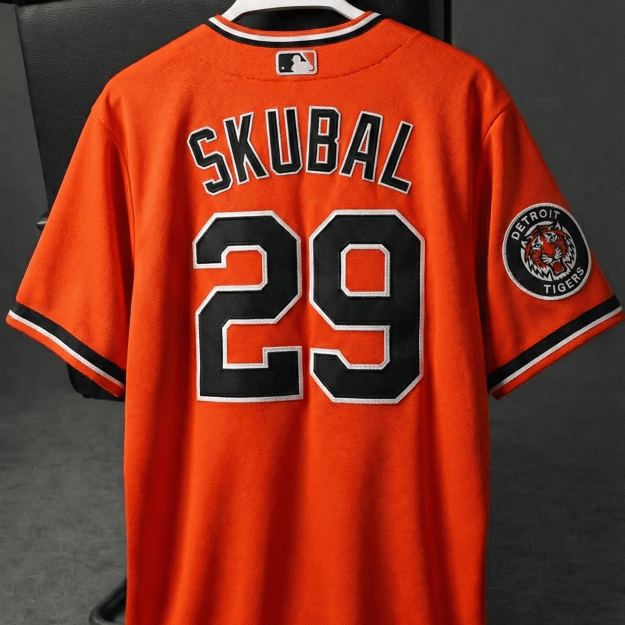 Youth's Detroit Tigers 2026 Alternate Vapor Premier Limited Jersey - 250America Patch - All Stitched - Image 4