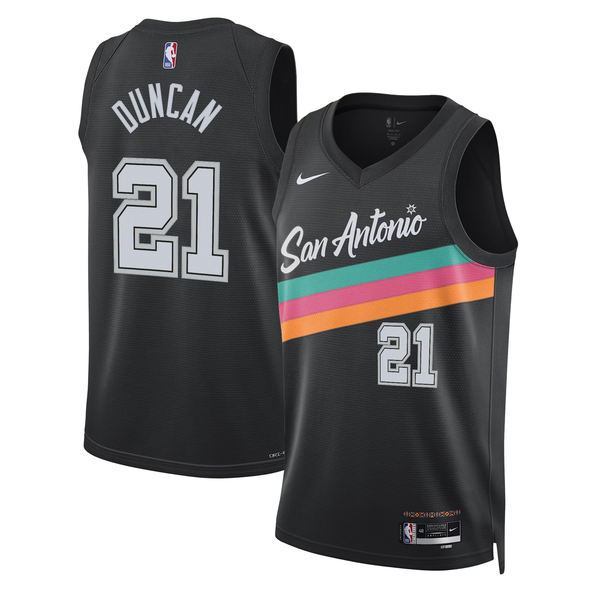 Men's San Antonio Spurs Jersey Collection - All Stitched - Image 38