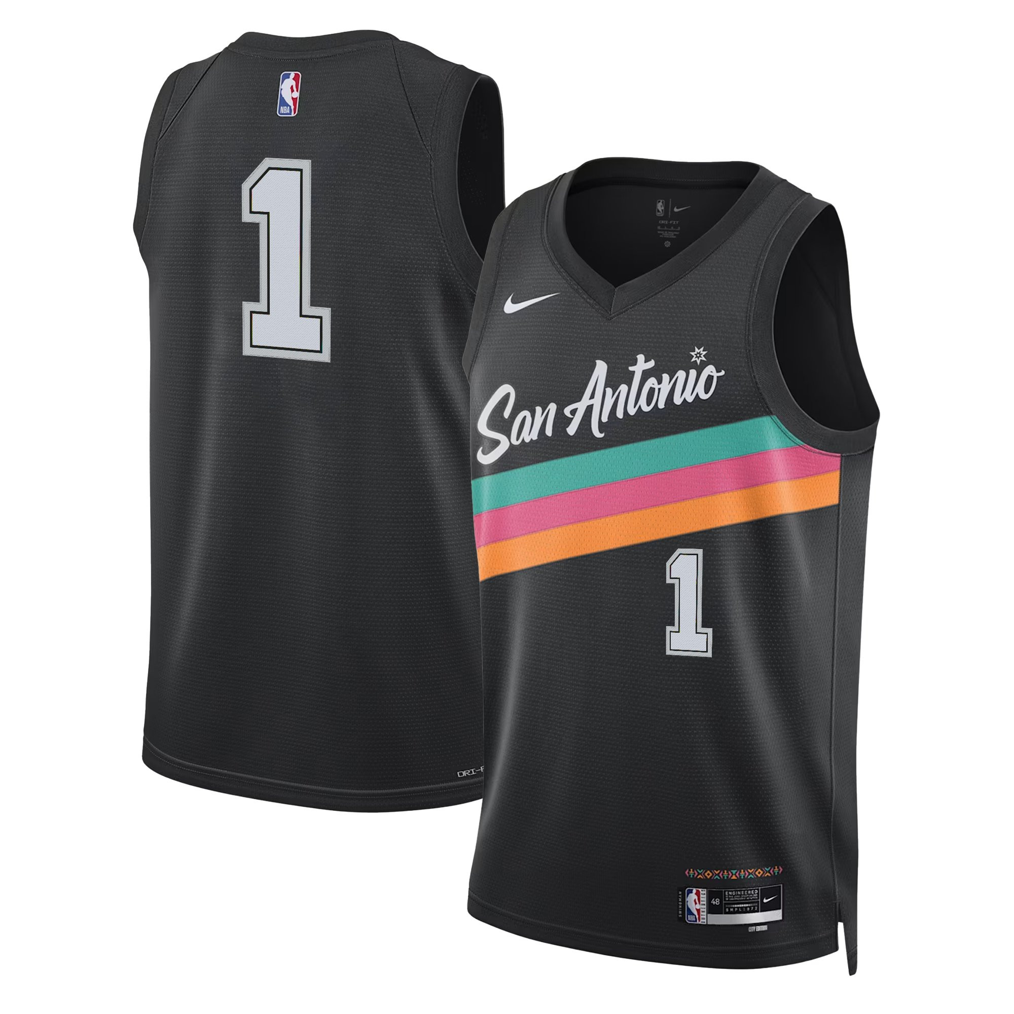 Men's San Antonio Spurs Jersey Collection - All Stitched - Image 40