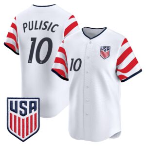 Men's USMNT 2026 World Cup Vapor Baseball Jersey - Stitched
