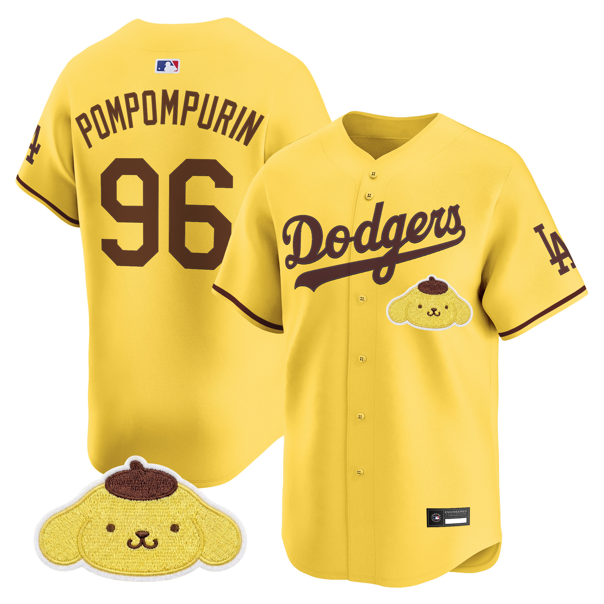 Los Angeles Dodgers x Sanrio Friends Vapor Premier Limited Jersey - All Stitched - Image 3