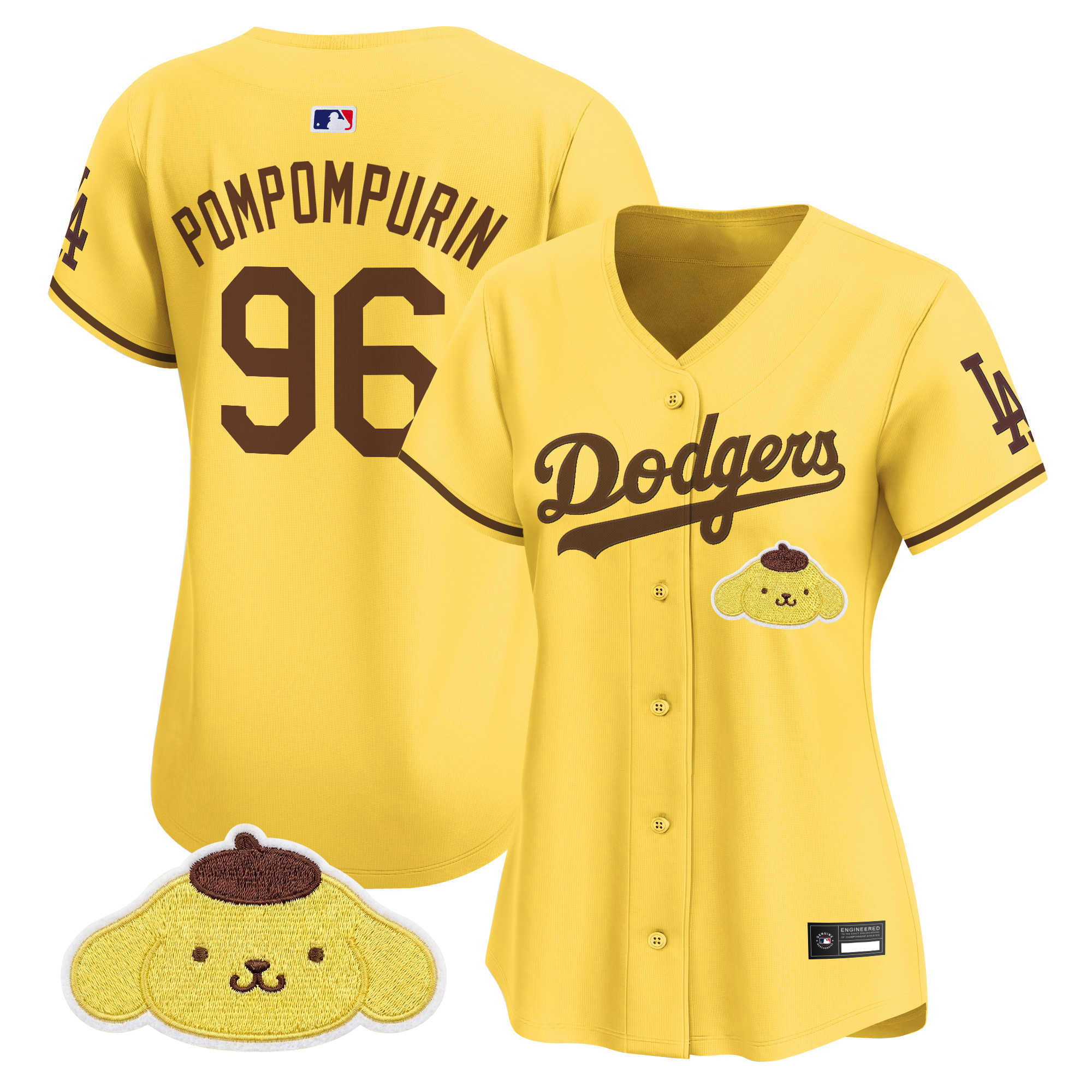 Los Angeles Dodgers x Sanrio Friends Vapor Premier Limited Jersey - All Stitched - Image 9