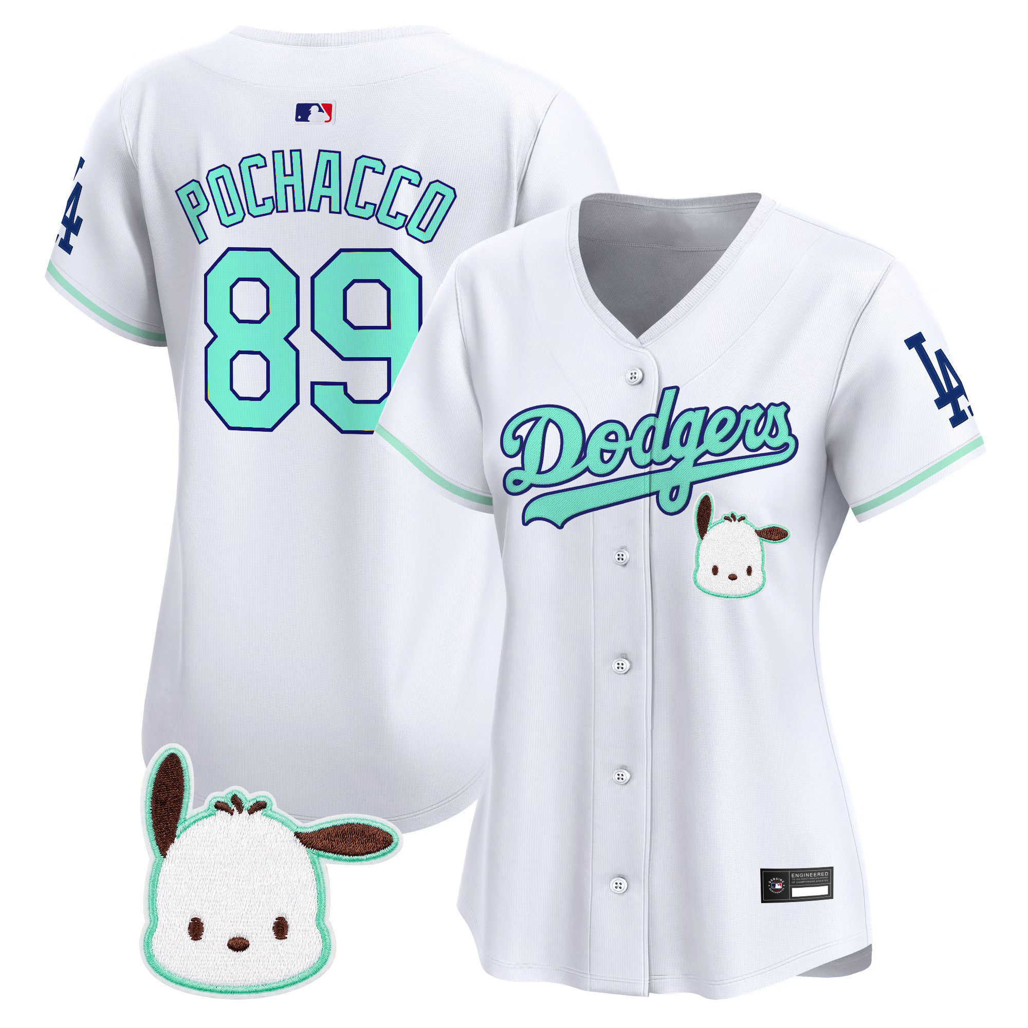 Los Angeles Dodgers x Sanrio Friends Vapor Premier Limited Jersey - All Stitched - Image 11