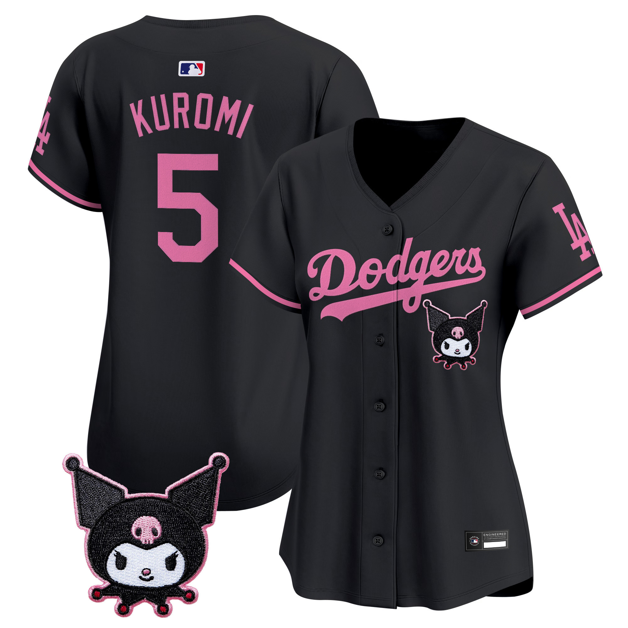 Los Angeles Dodgers x Sanrio Friends Vapor Premier Limited Jersey - All Stitched - Image 7