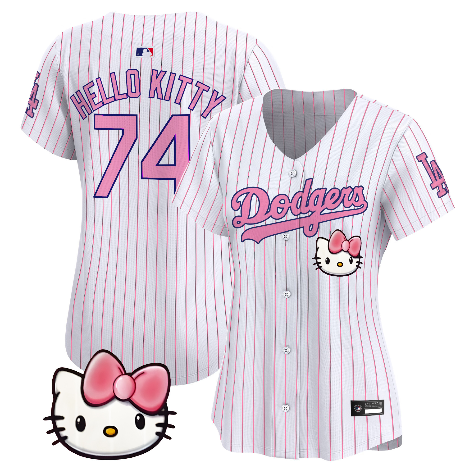 Los Angeles Dodgers x Sanrio Friends Vapor Premier Limited Jersey - All Stitched - Image 8