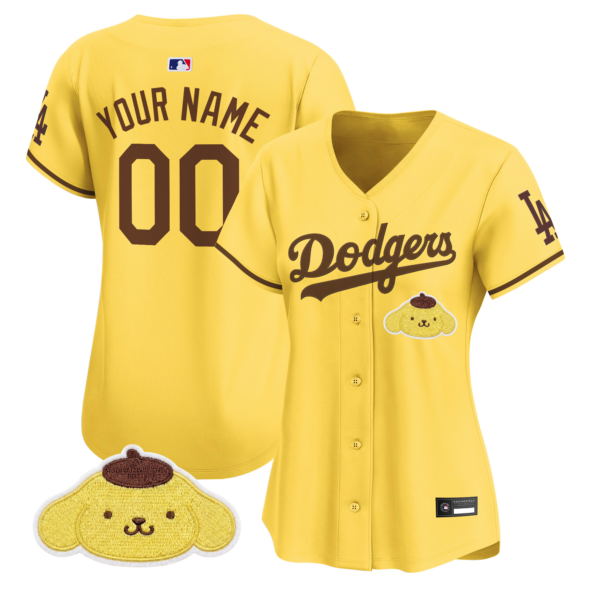 Los Angeles Dodgers x Sanrio Friends Vapor Premier Limited Custom Jersey - All Stitched - Image 7