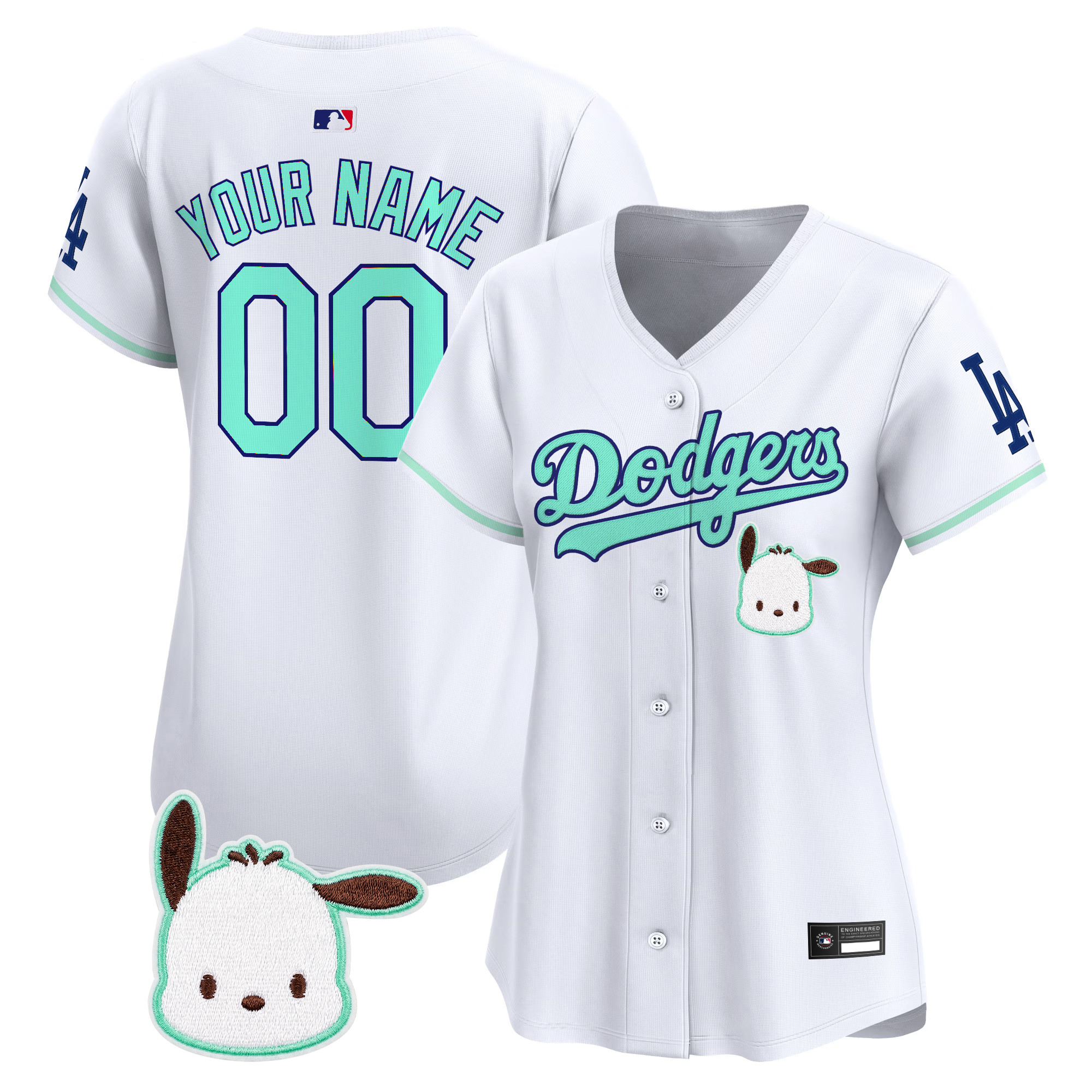 Los Angeles Dodgers x Sanrio Friends Vapor Premier Limited Custom Jersey - All Stitched - Image 9