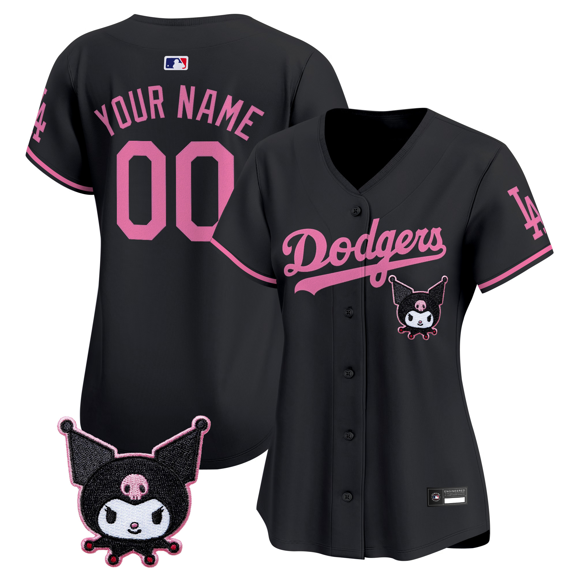Los Angeles Dodgers x Sanrio Friends Vapor Premier Limited Custom Jersey - All Stitched - Image 10