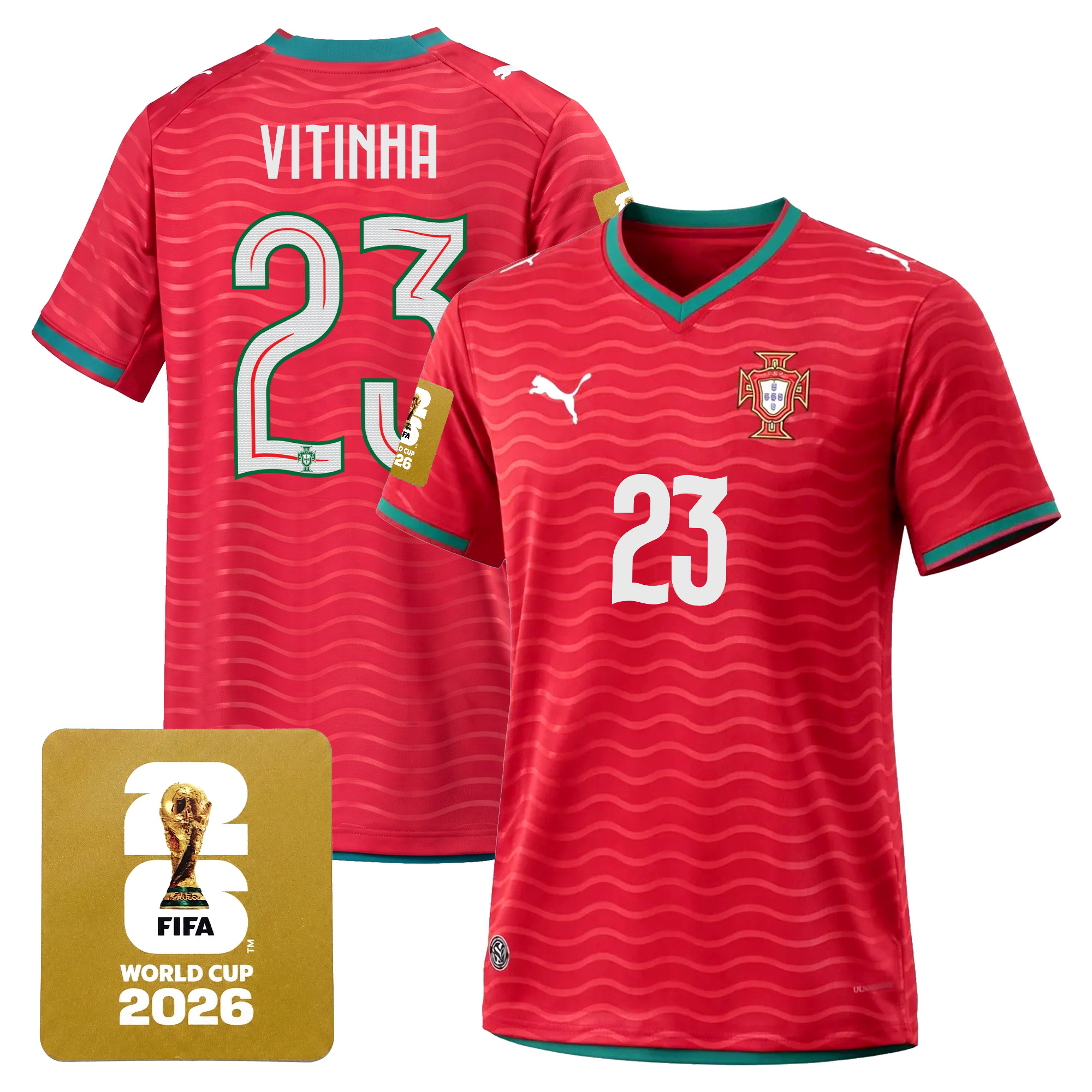 Men's Portugal 2026 World Cup National Team Jersey - Image 5