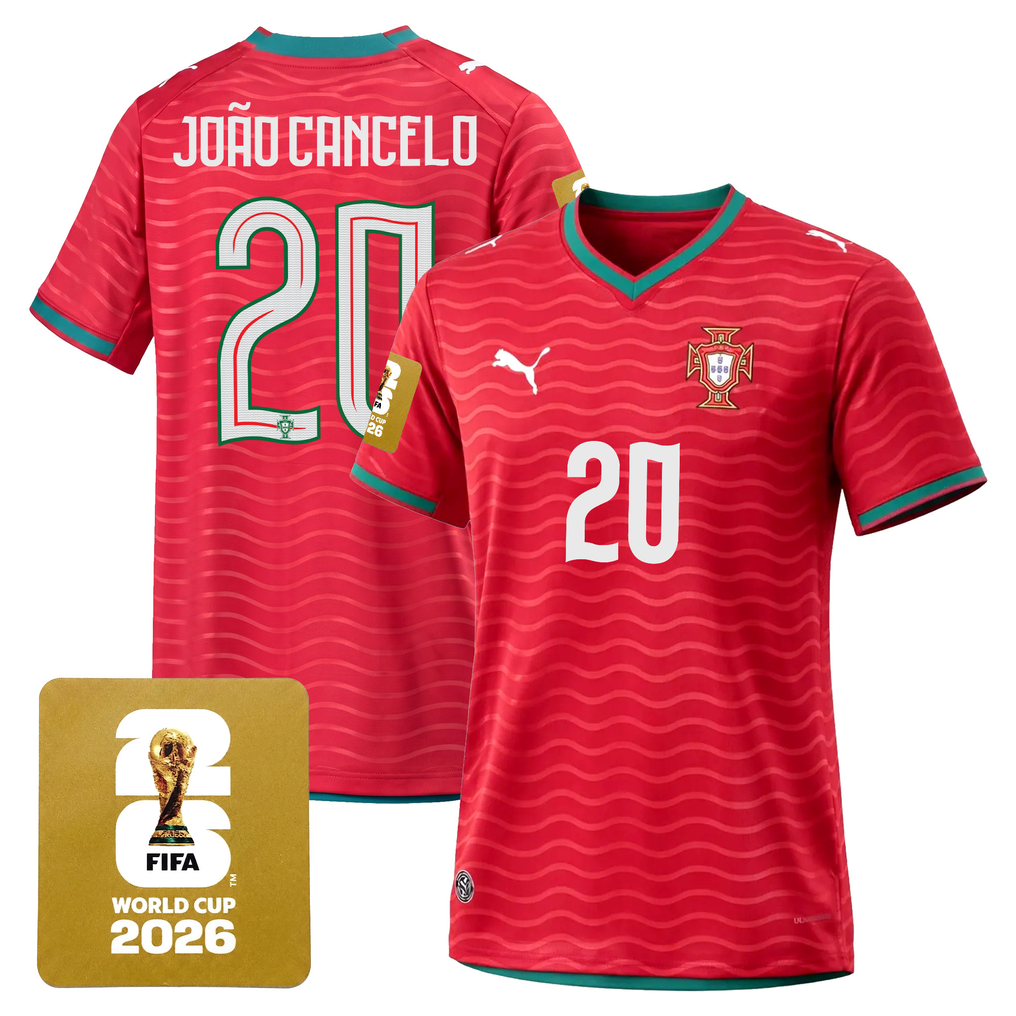 Men's Portugal 2026 World Cup National Team Jersey - Image 8