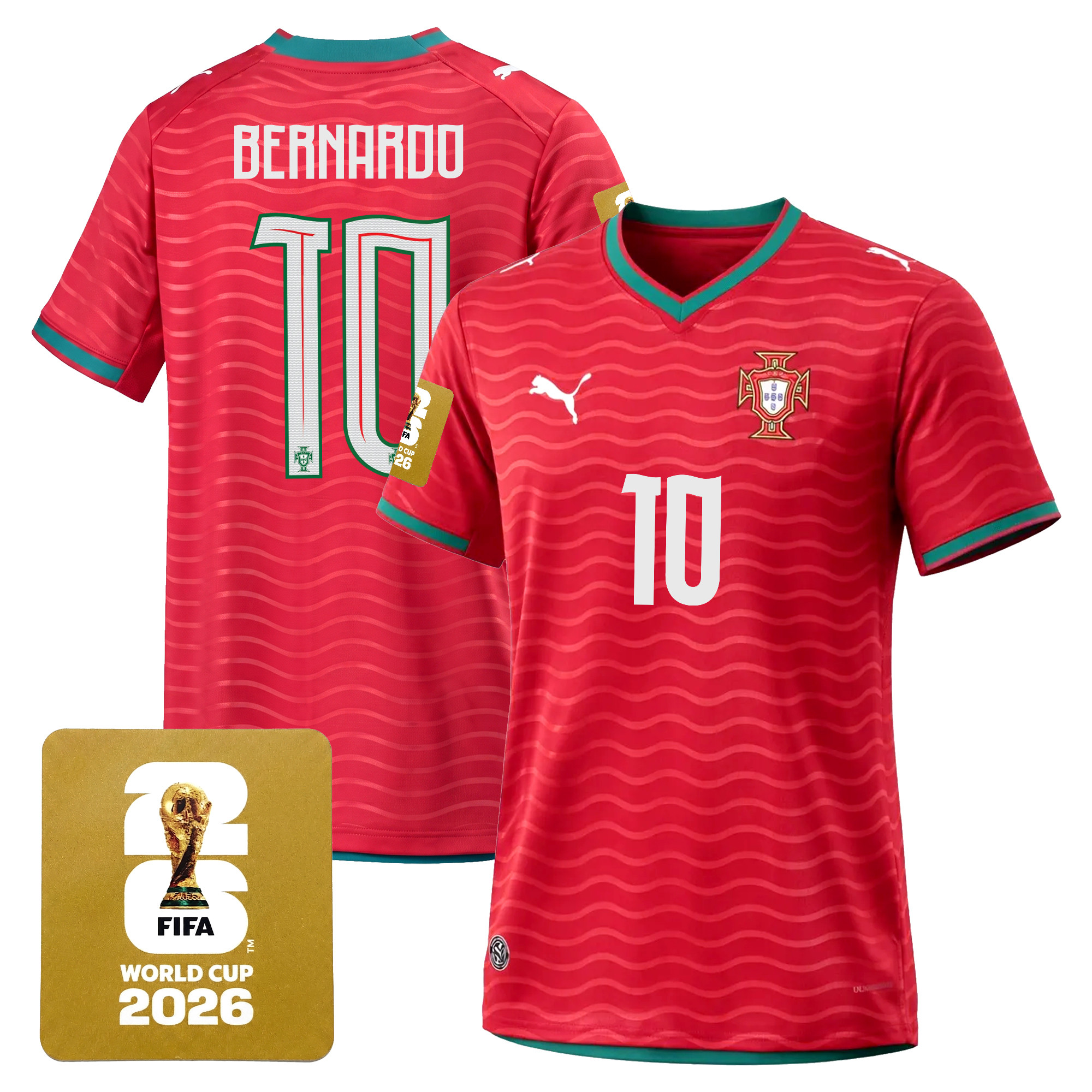 Men's Portugal 2026 World Cup National Team Jersey - Image 6