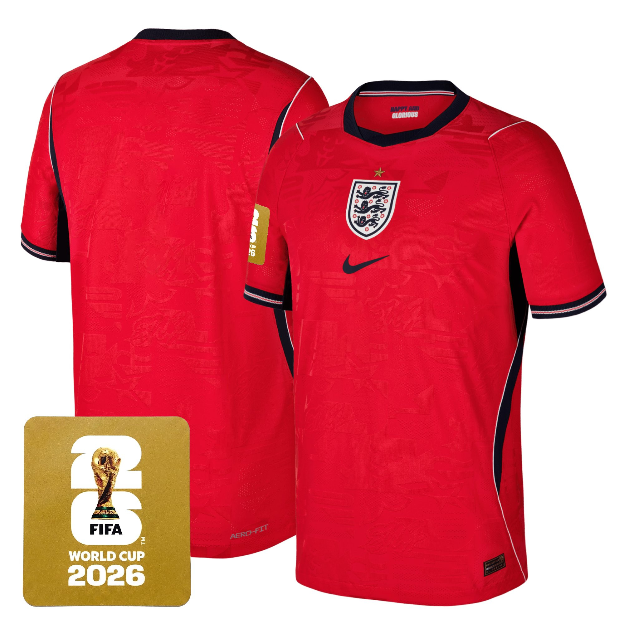 Men's England 2026 World Cup National Team Jersey - Image 16