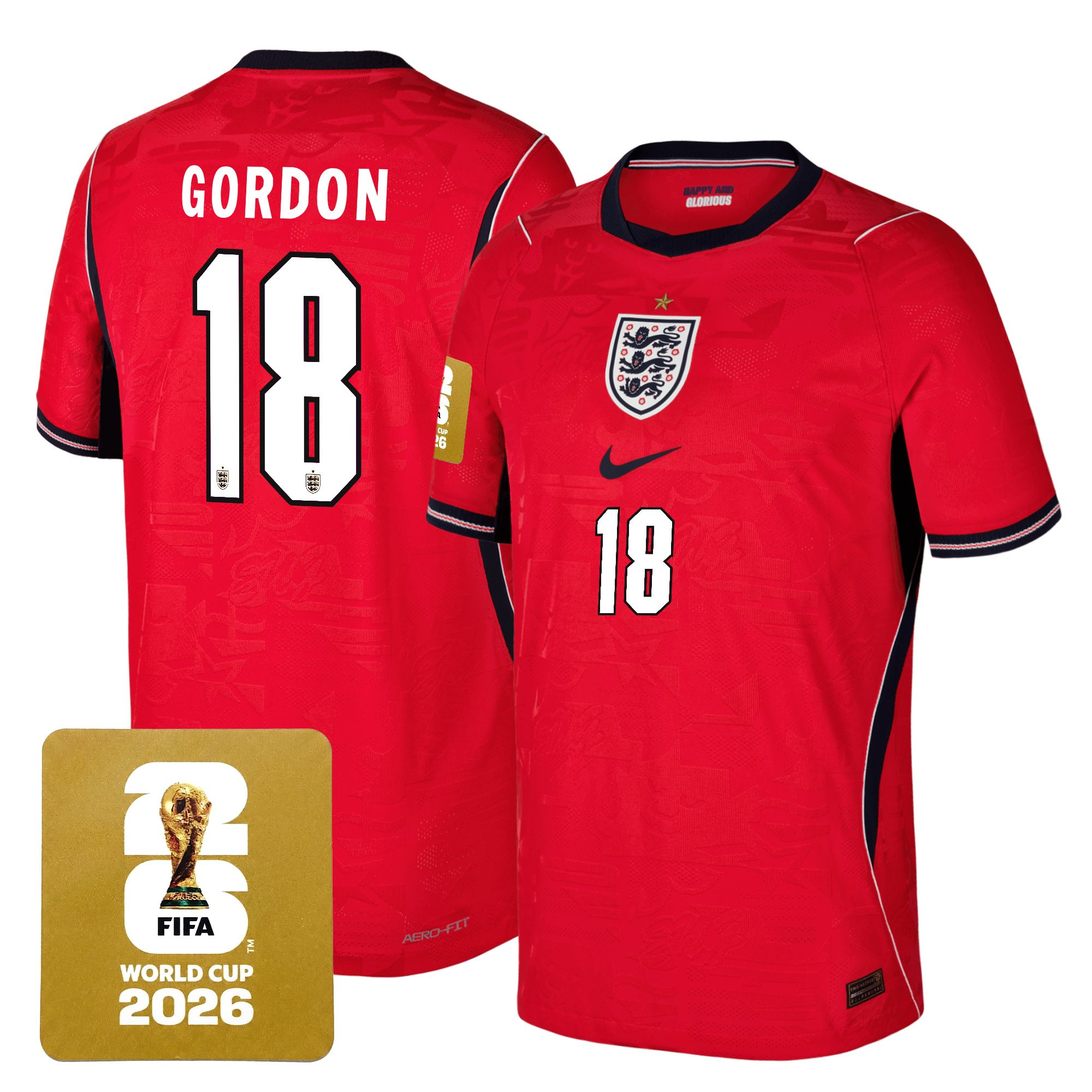 Men's England 2026 World Cup National Team Jersey - Image 14
