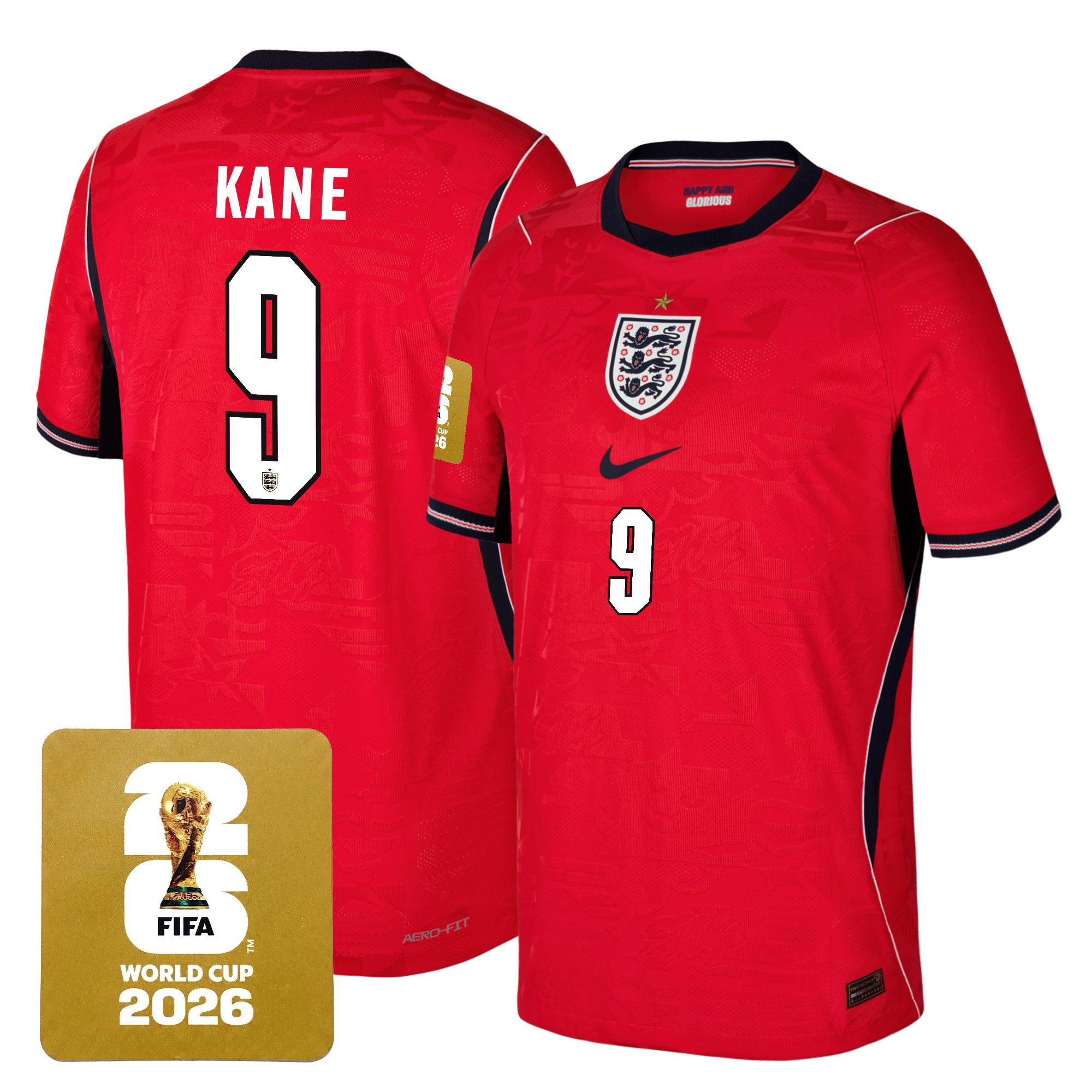 Men's England 2026 World Cup National Team Jersey - Image 9