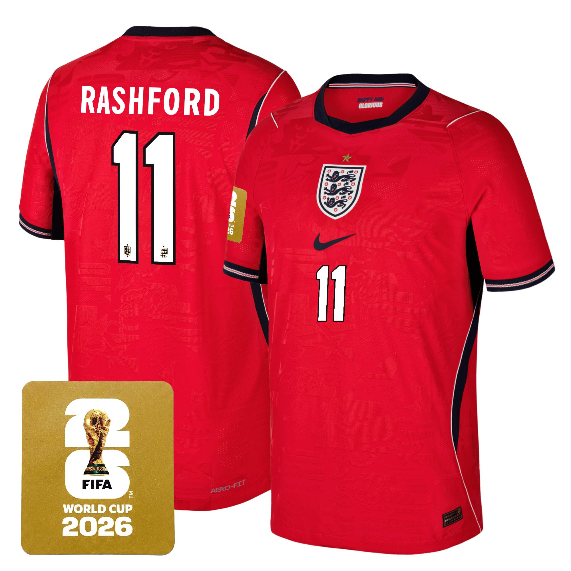 Men's England 2026 World Cup National Team Jersey - Image 15