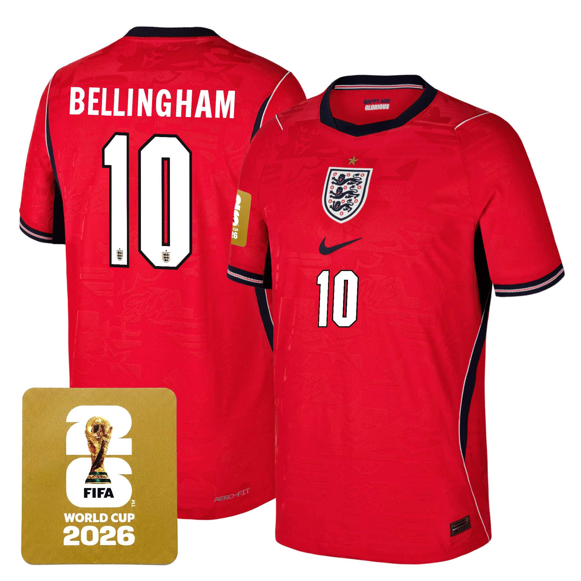 Men's England 2026 World Cup National Team Jersey - Image 10
