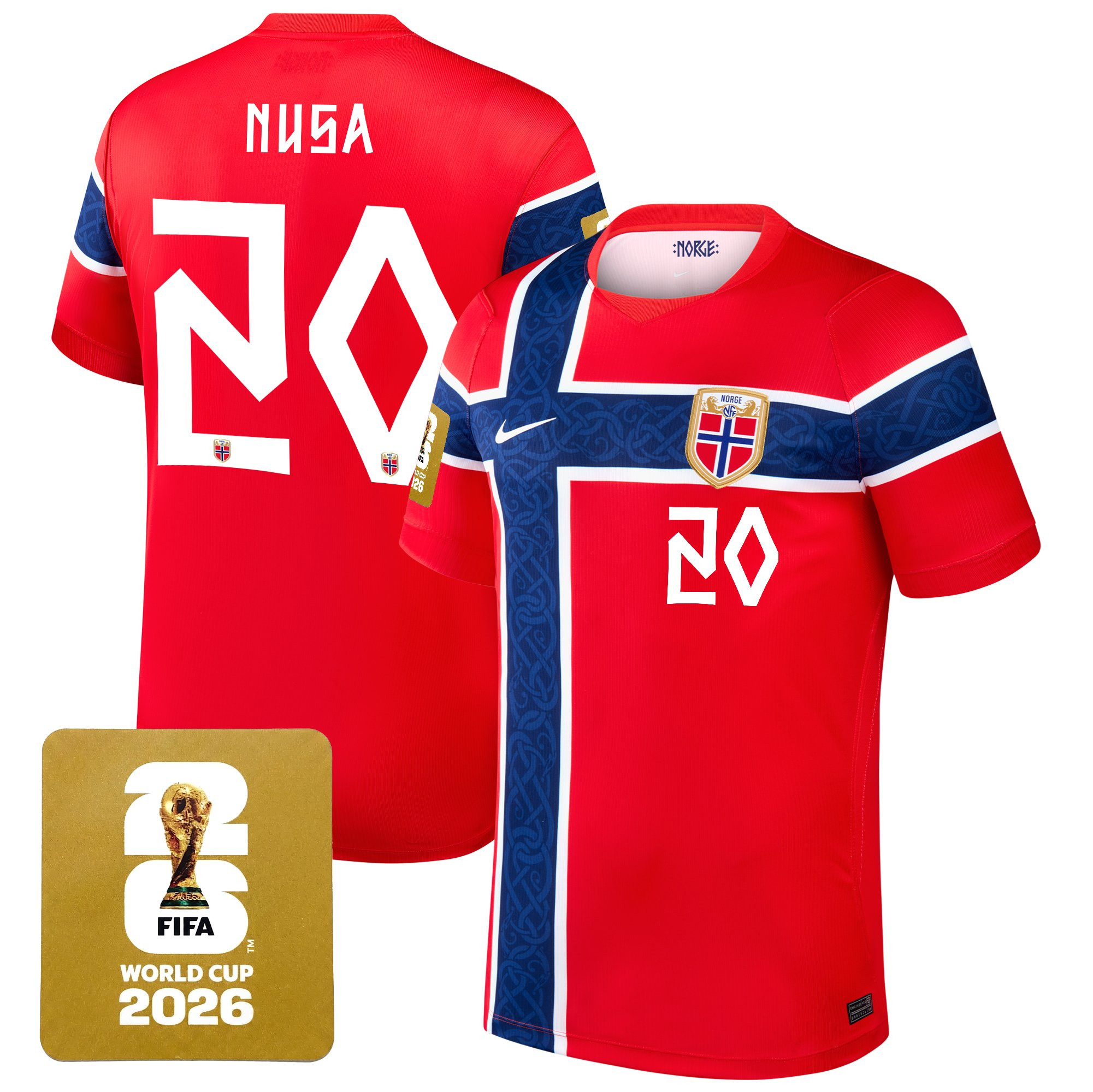 Men's Norway 2026 World Cup National Team Jersey - Image 4