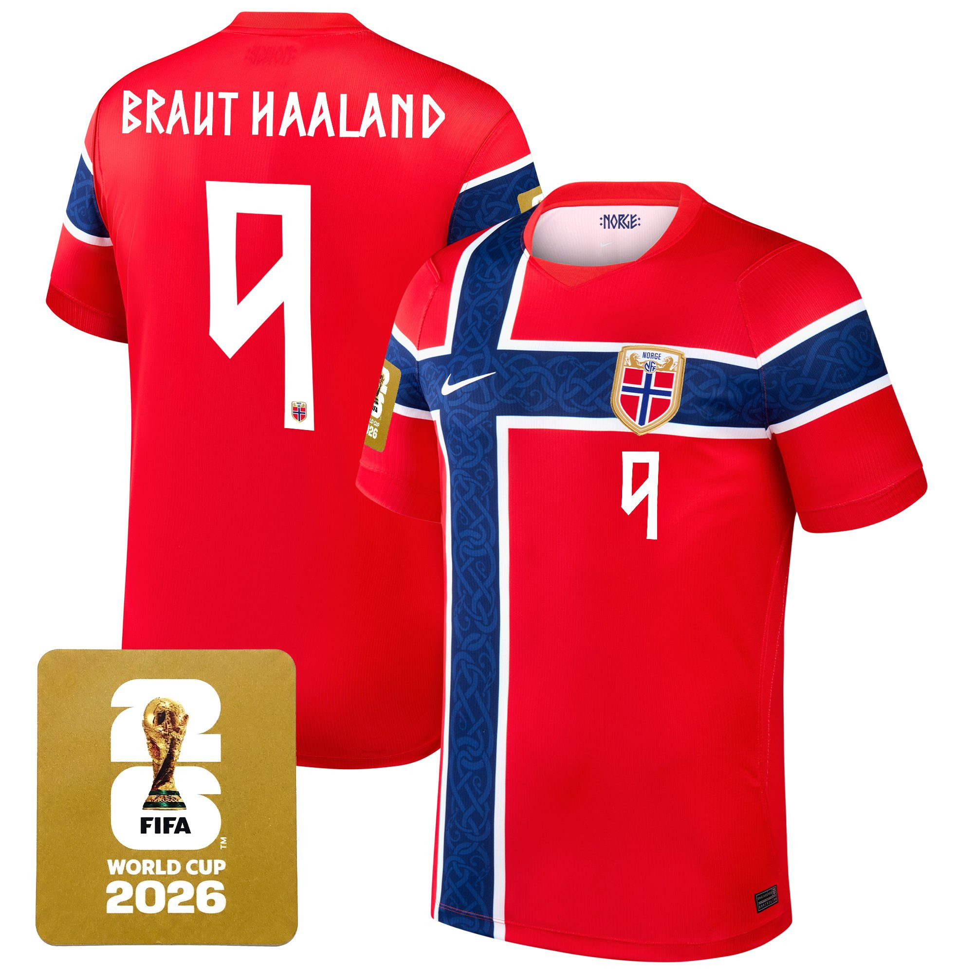 Men's Norway 2026 World Cup National Team Jersey