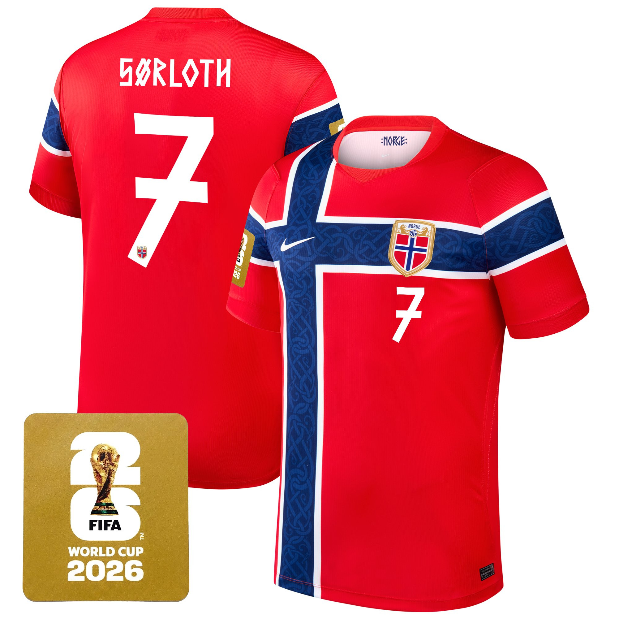 Men's Norway 2026 World Cup National Team Jersey - Image 3
