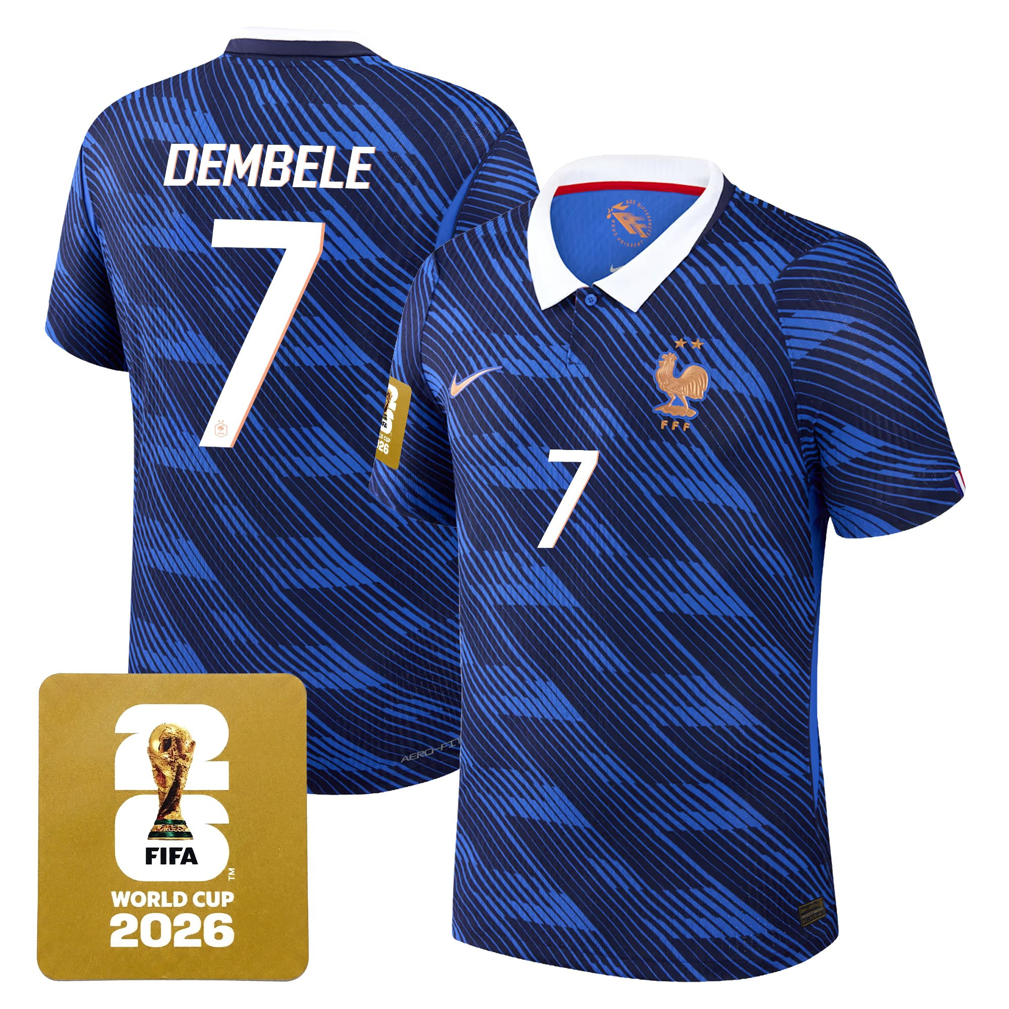 Men's France 2026 World Cup National Team Jersey - Image 2
