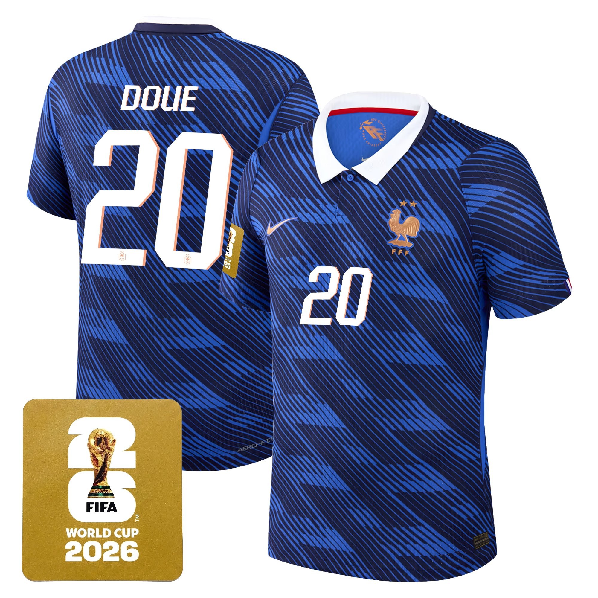 Men's France 2026 World Cup National Team Jersey - Image 4