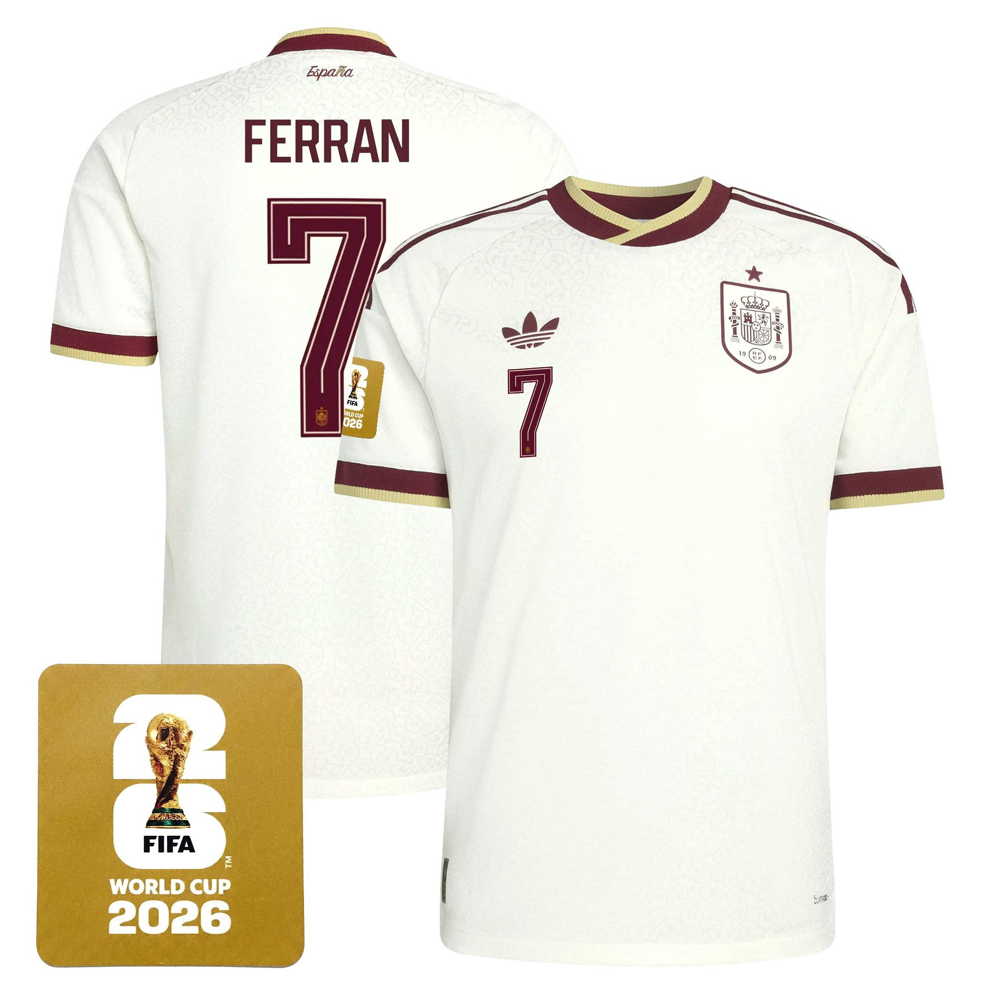 Men's Spain 2026 World Cup National Team Jersey - Image 14