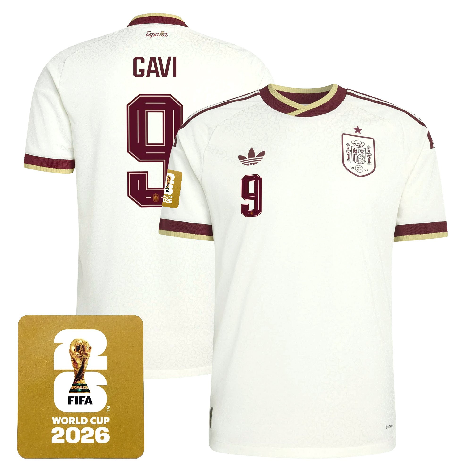 Men's Spain 2026 World Cup National Team Jersey - Image 13
