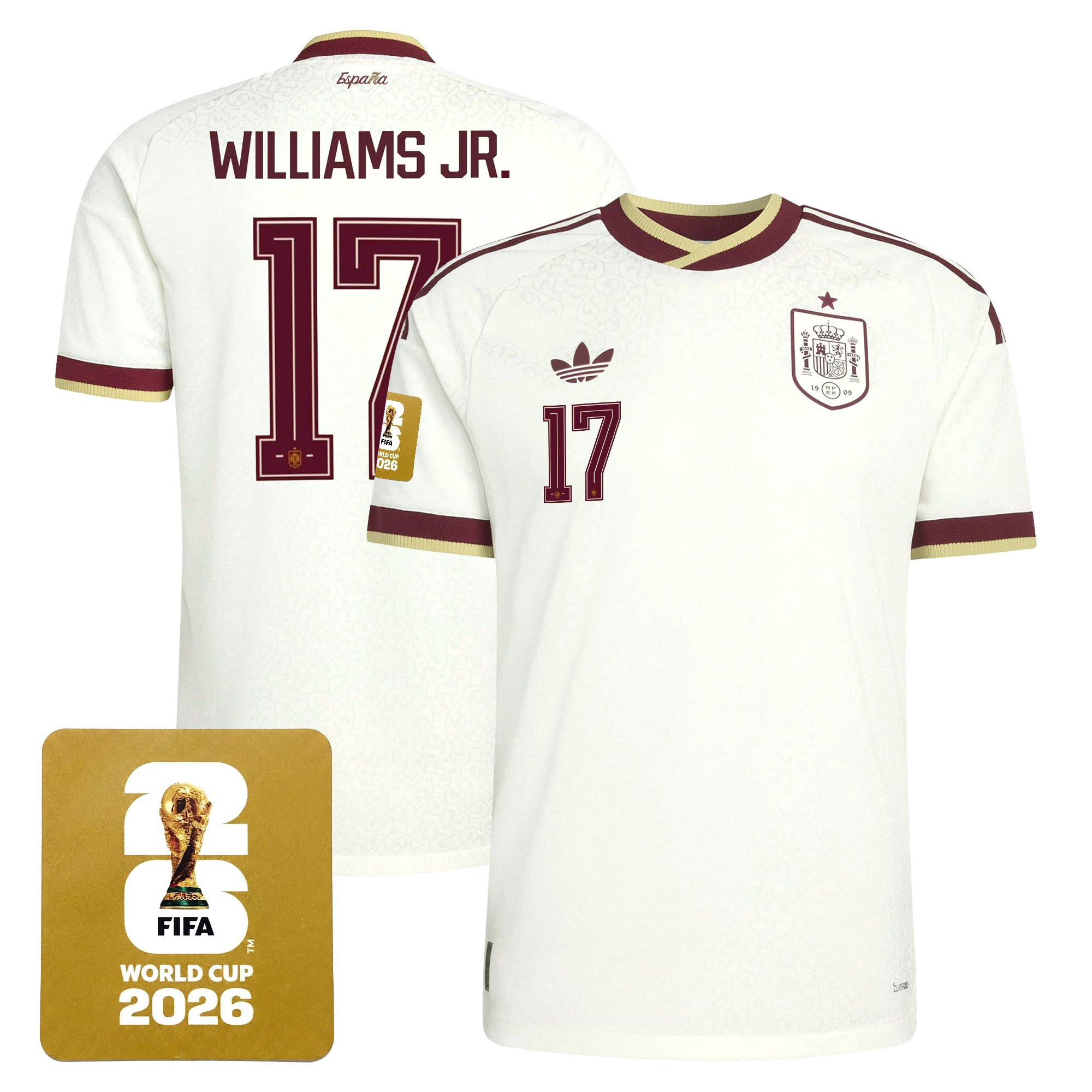 Men's Spain 2026 World Cup National Team Jersey - Image 12