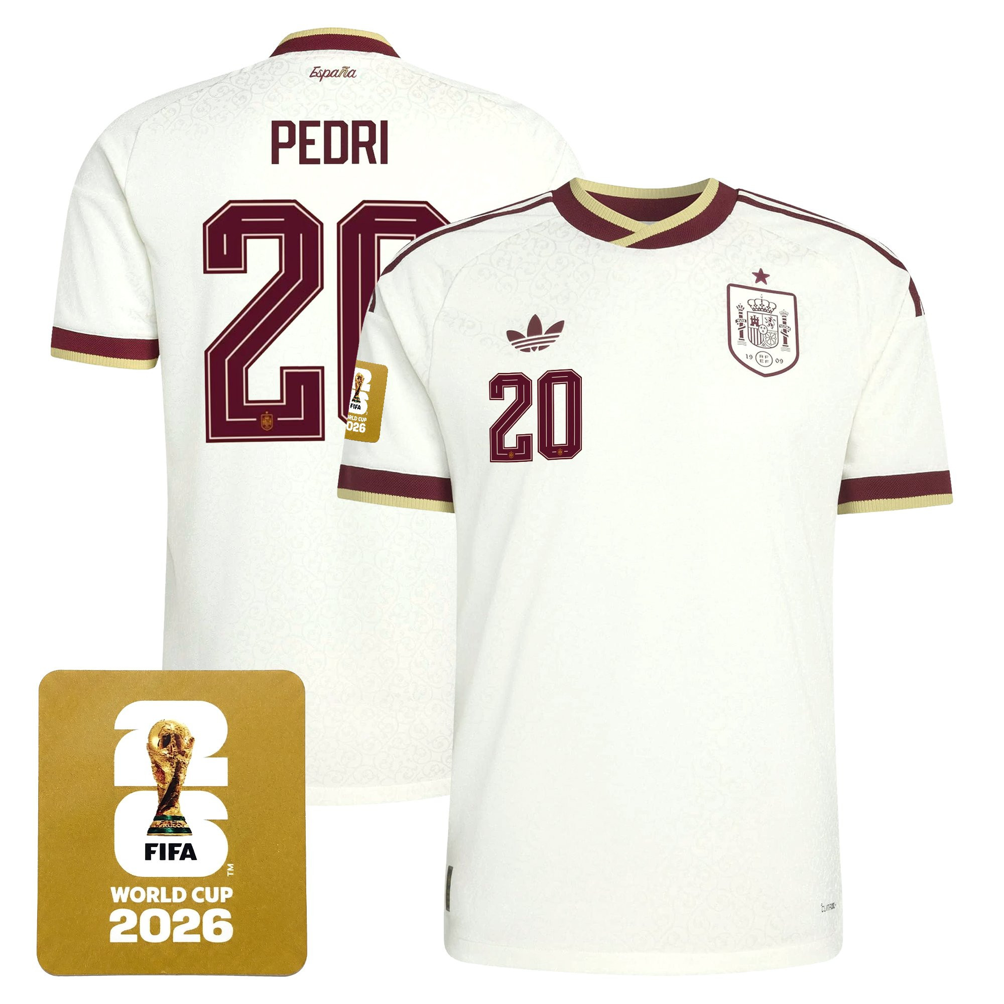 Men's Spain 2026 World Cup National Team Jersey - Image 10