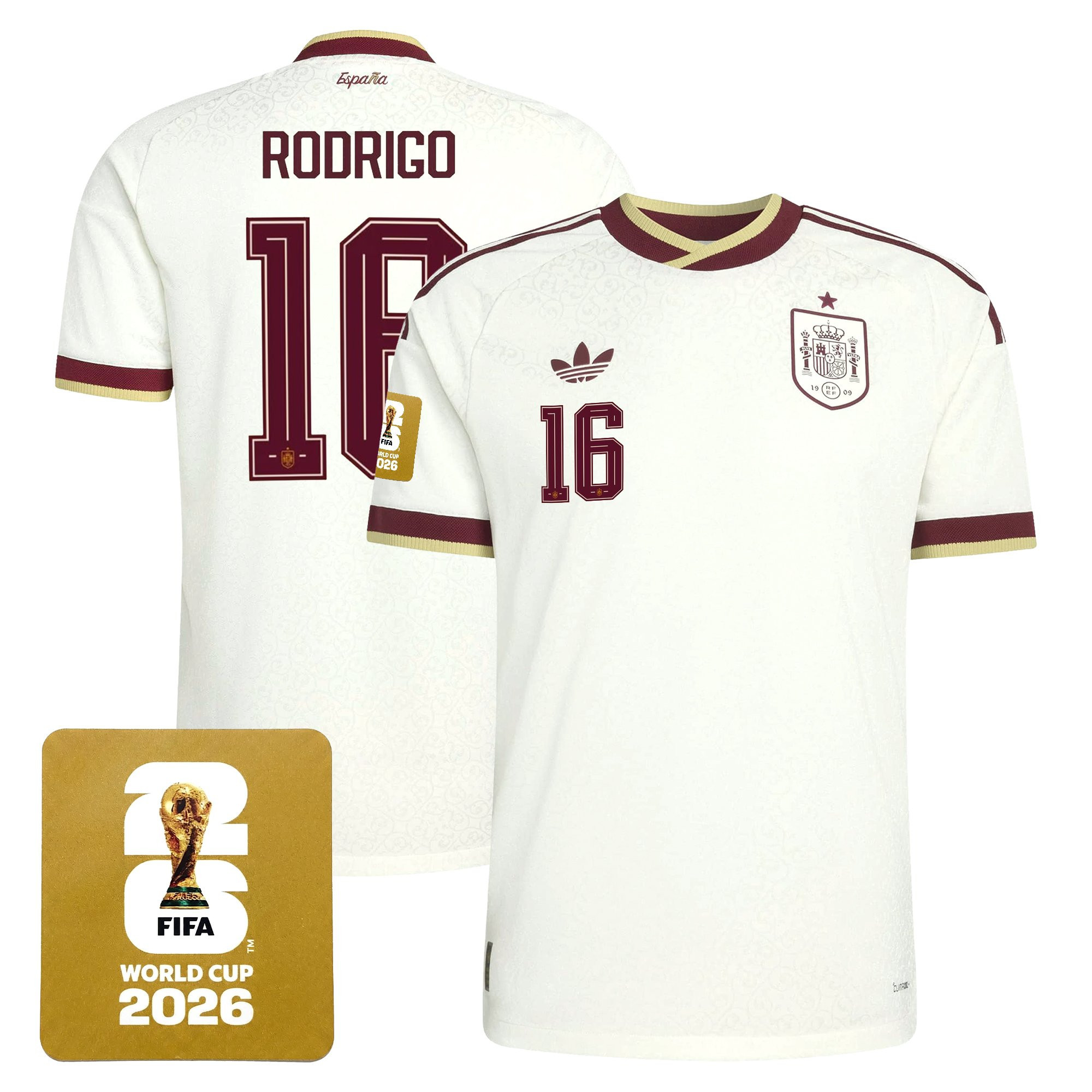 Men's Spain 2026 World Cup National Team Jersey - Image 11