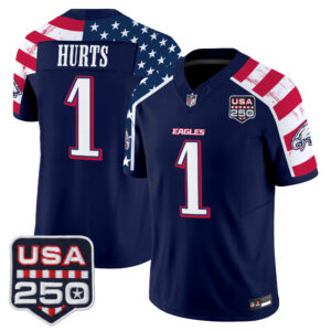 Philadelphia Eagles "America 250 Edition" Vapor Limited Jersey V2 - Stitched