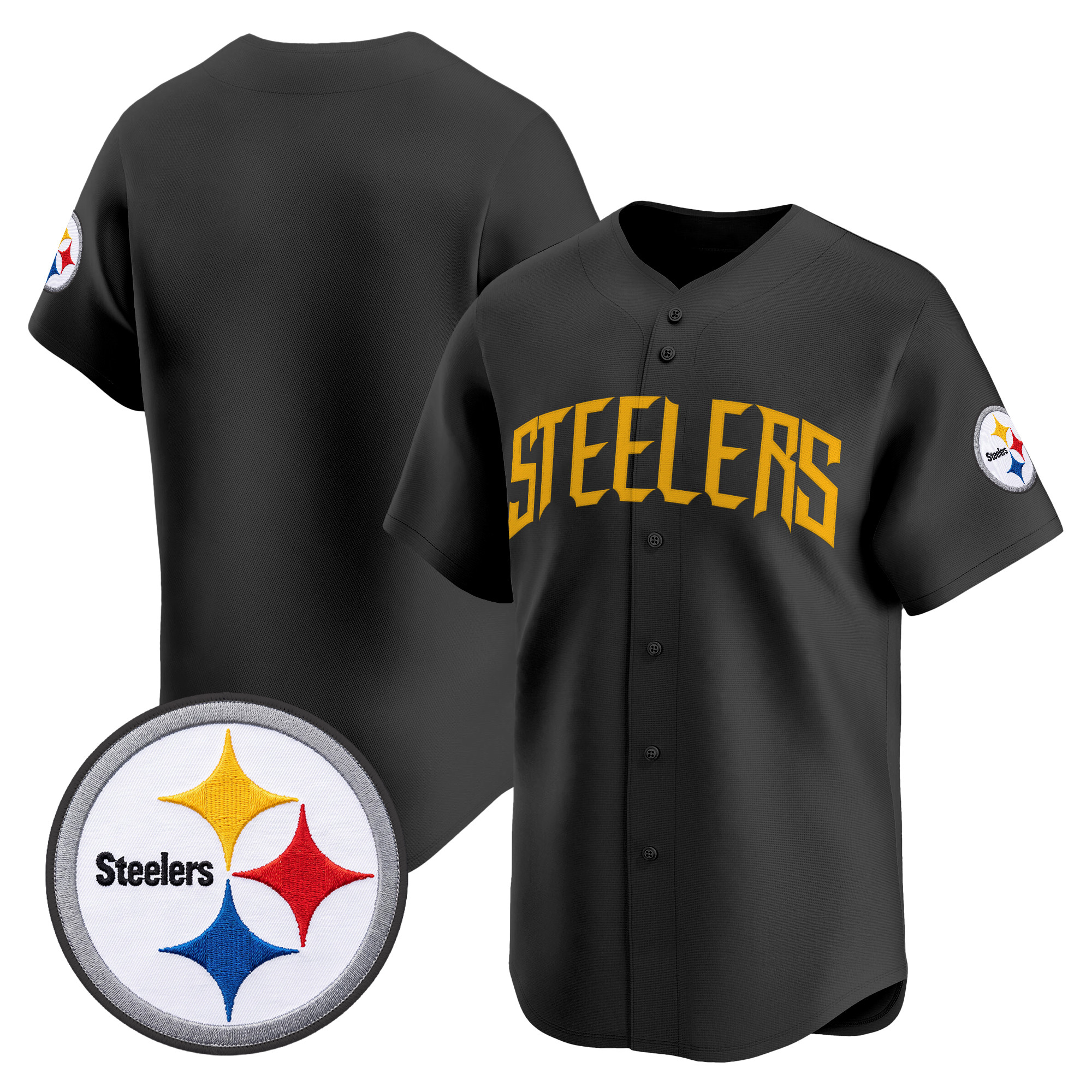 Men's Pittsburgh Steelers 2026 Vapor Baseball Jersey - All Stitched - Image 11