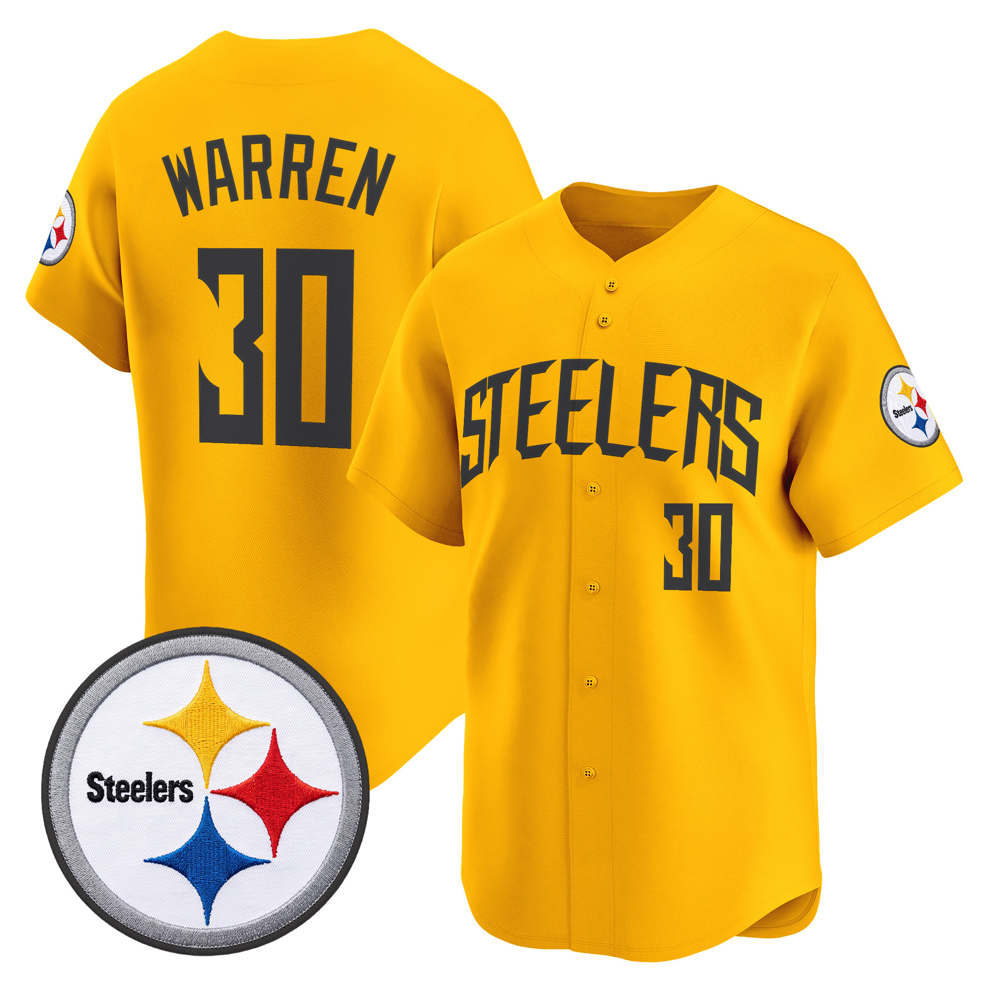 Men's Pittsburgh Steelers 2026 Vapor Baseball Jersey - All Stitched - Image 14