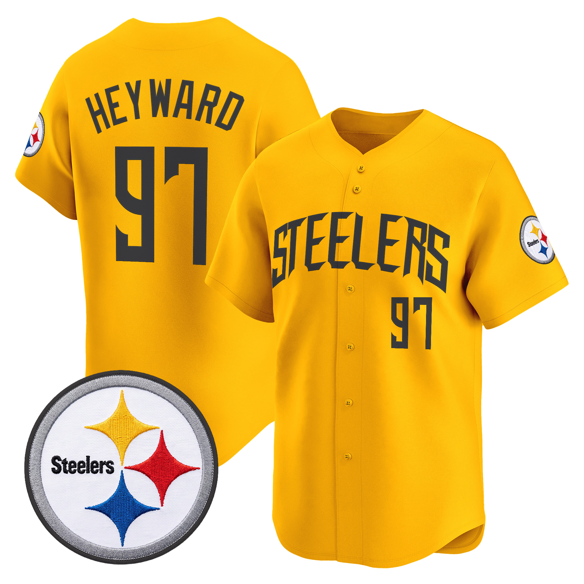 Men's Pittsburgh Steelers 2026 Vapor Baseball Jersey - All Stitched - Image 18