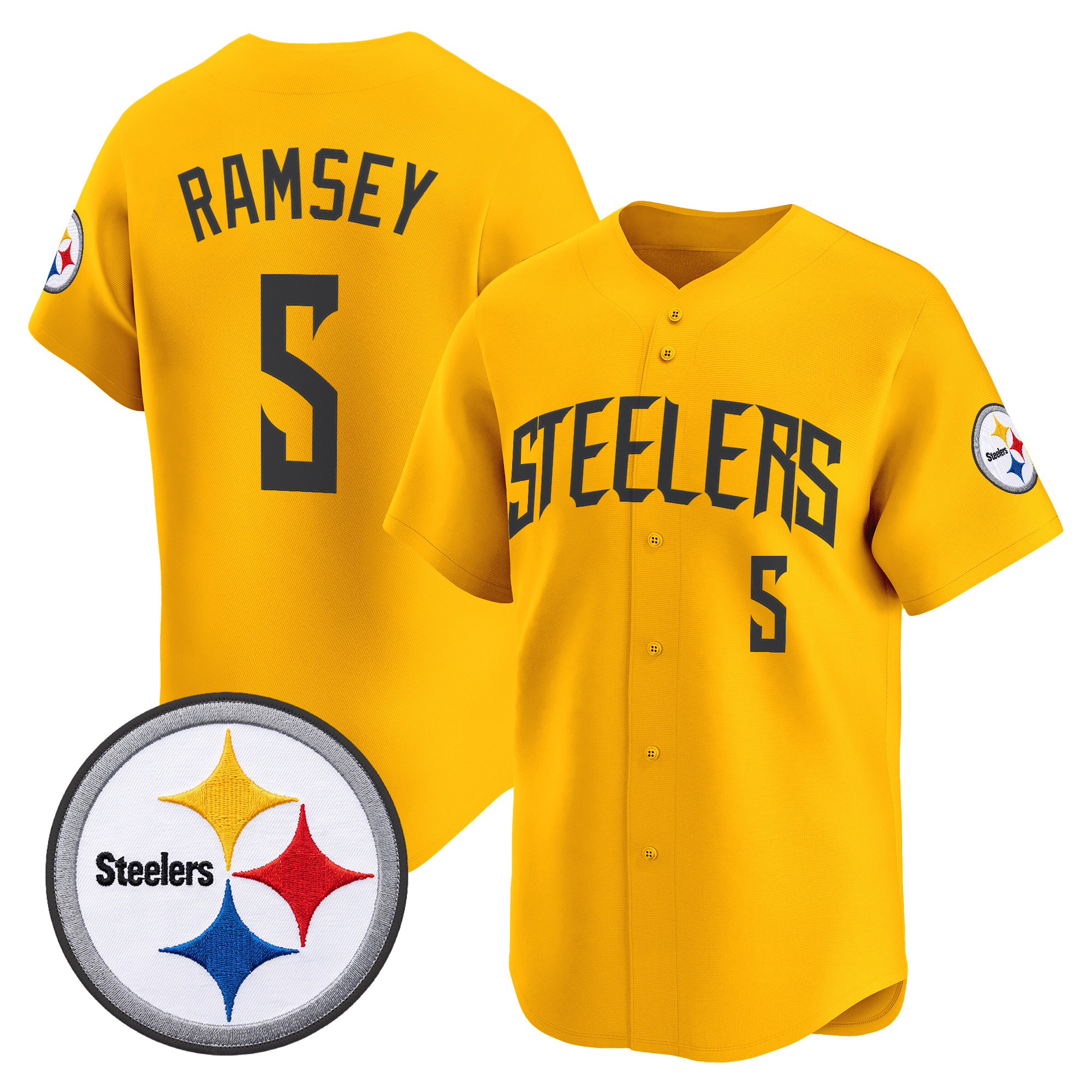 Men's Pittsburgh Steelers 2026 Vapor Baseball Jersey - All Stitched - Image 19