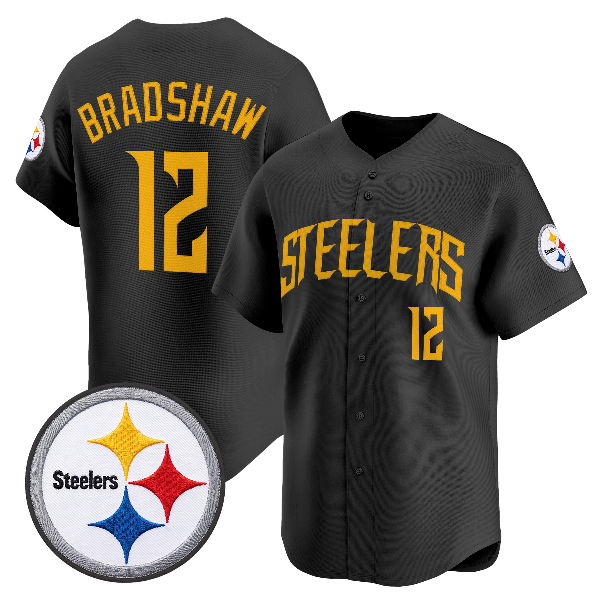 Men's Pittsburgh Steelers 2026 Vapor Baseball Jersey - All Stitched - Image 10
