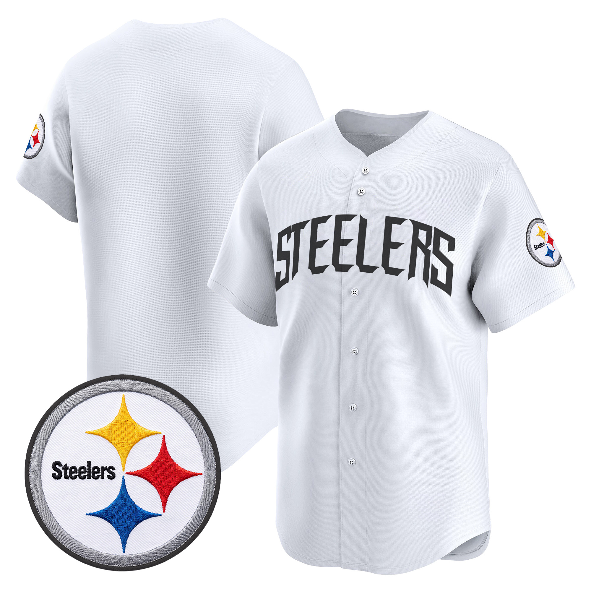 Men's Pittsburgh Steelers 2026 Vapor Baseball Jersey - All Stitched - Image 33