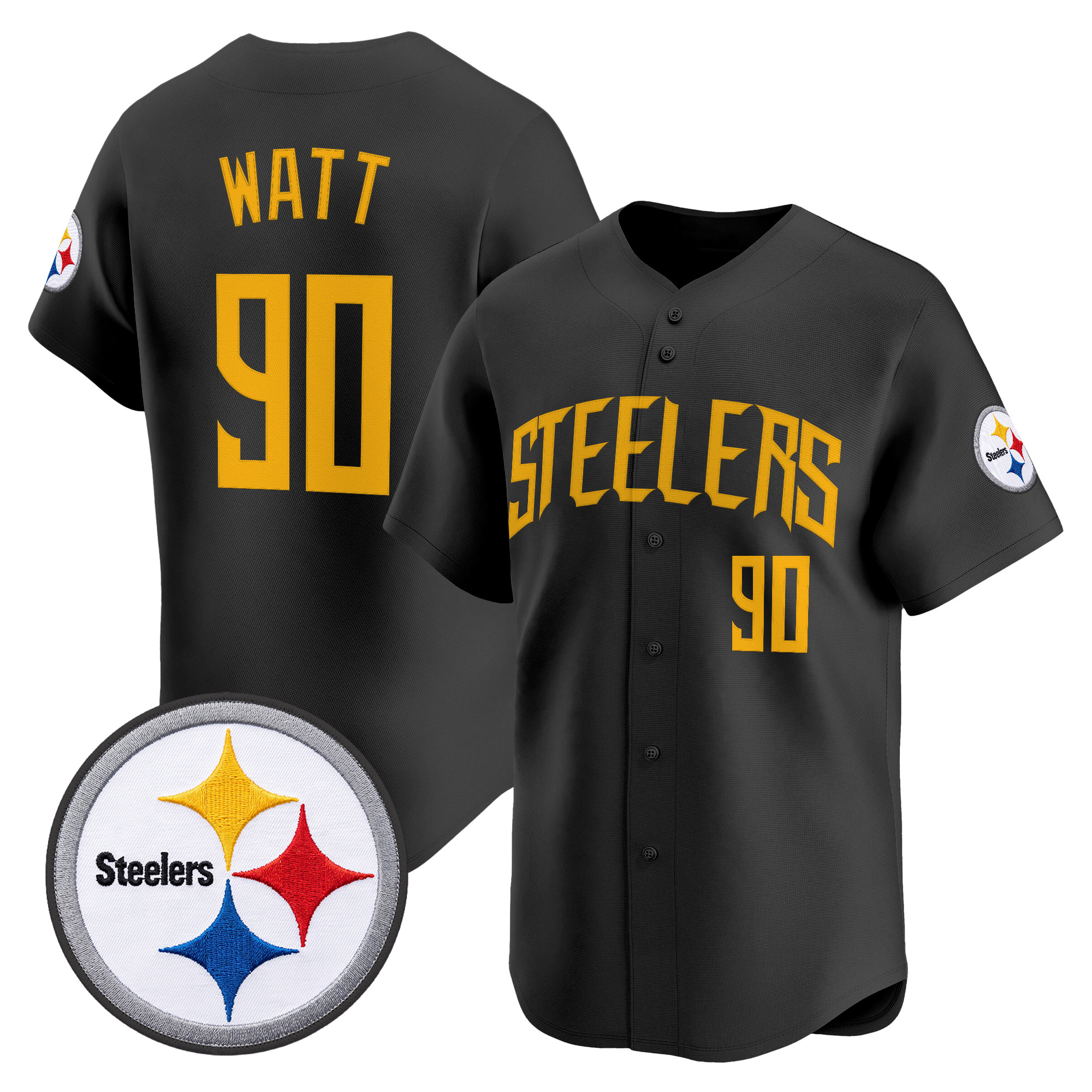 Men's Pittsburgh Steelers 2026 Vapor Baseball Jersey - All Stitched - Image 6
