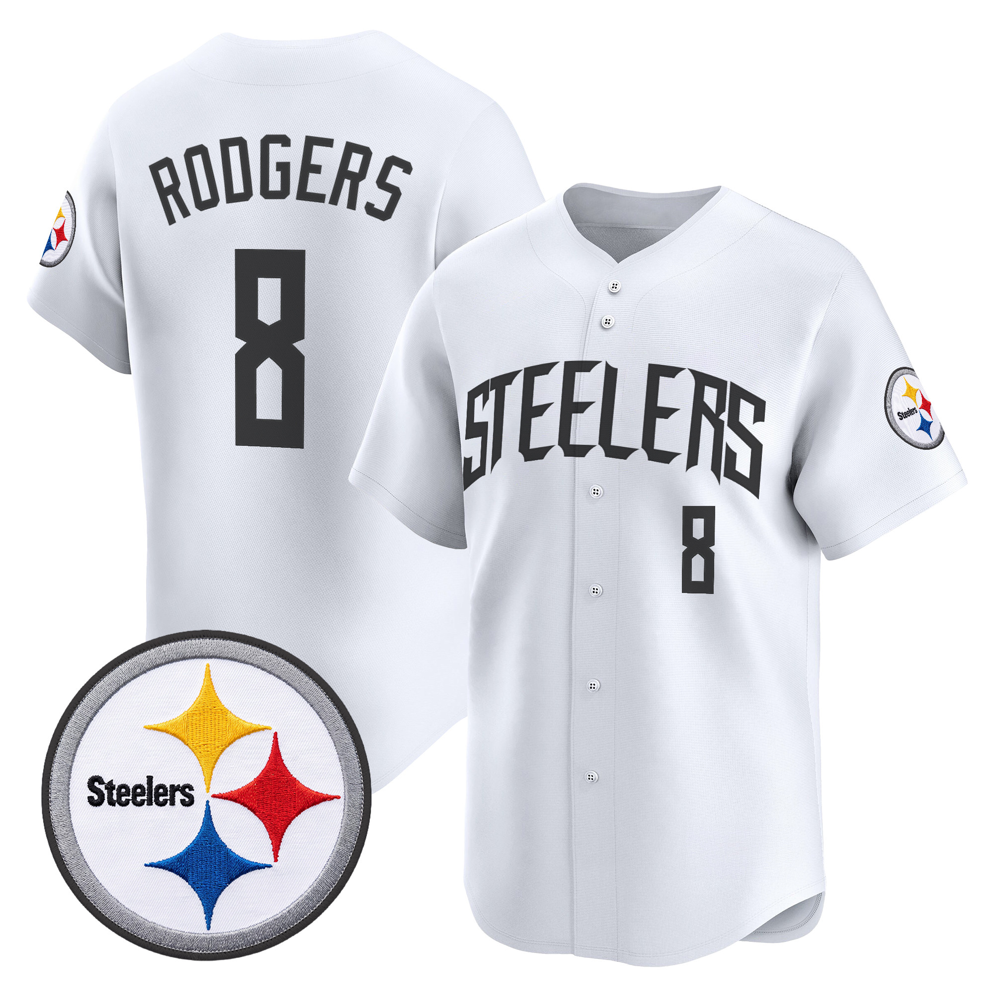 Men's Pittsburgh Steelers 2026 Vapor Baseball Jersey - All Stitched - Image 23