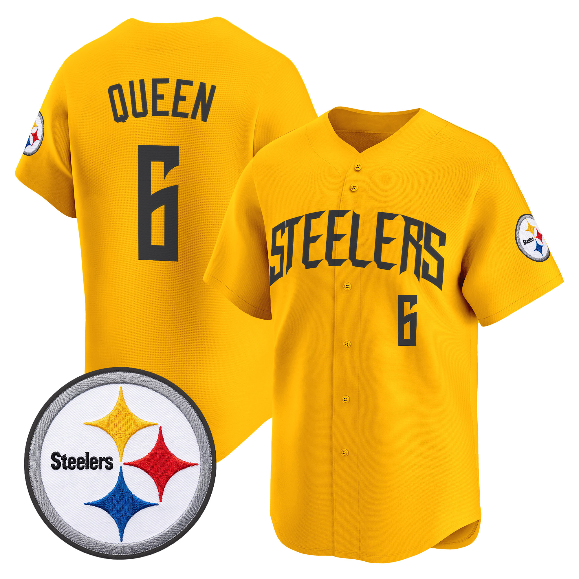 Men's Pittsburgh Steelers 2026 Vapor Baseball Jersey - All Stitched - Image 16