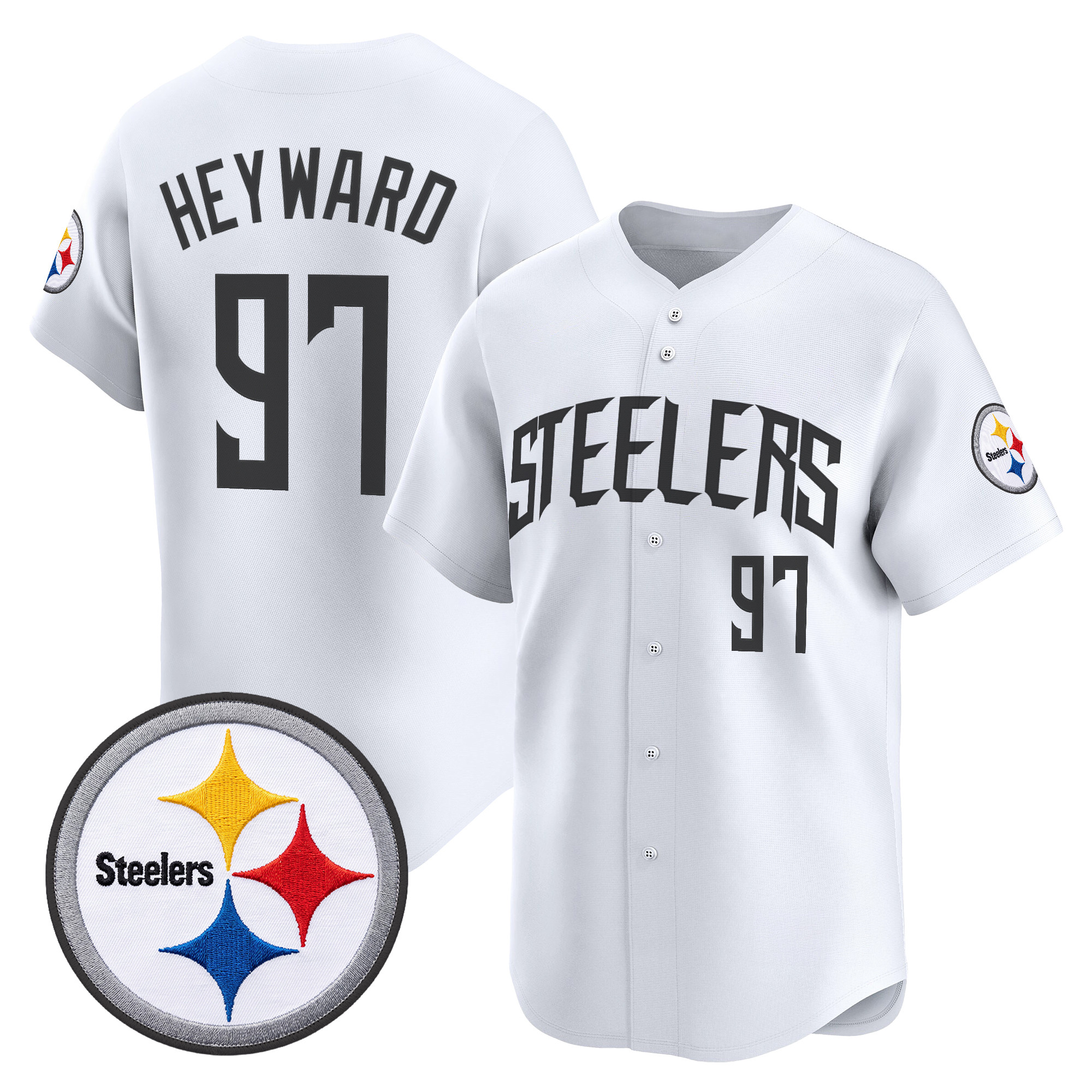 Men's Pittsburgh Steelers 2026 Vapor Baseball Jersey - All Stitched - Image 29