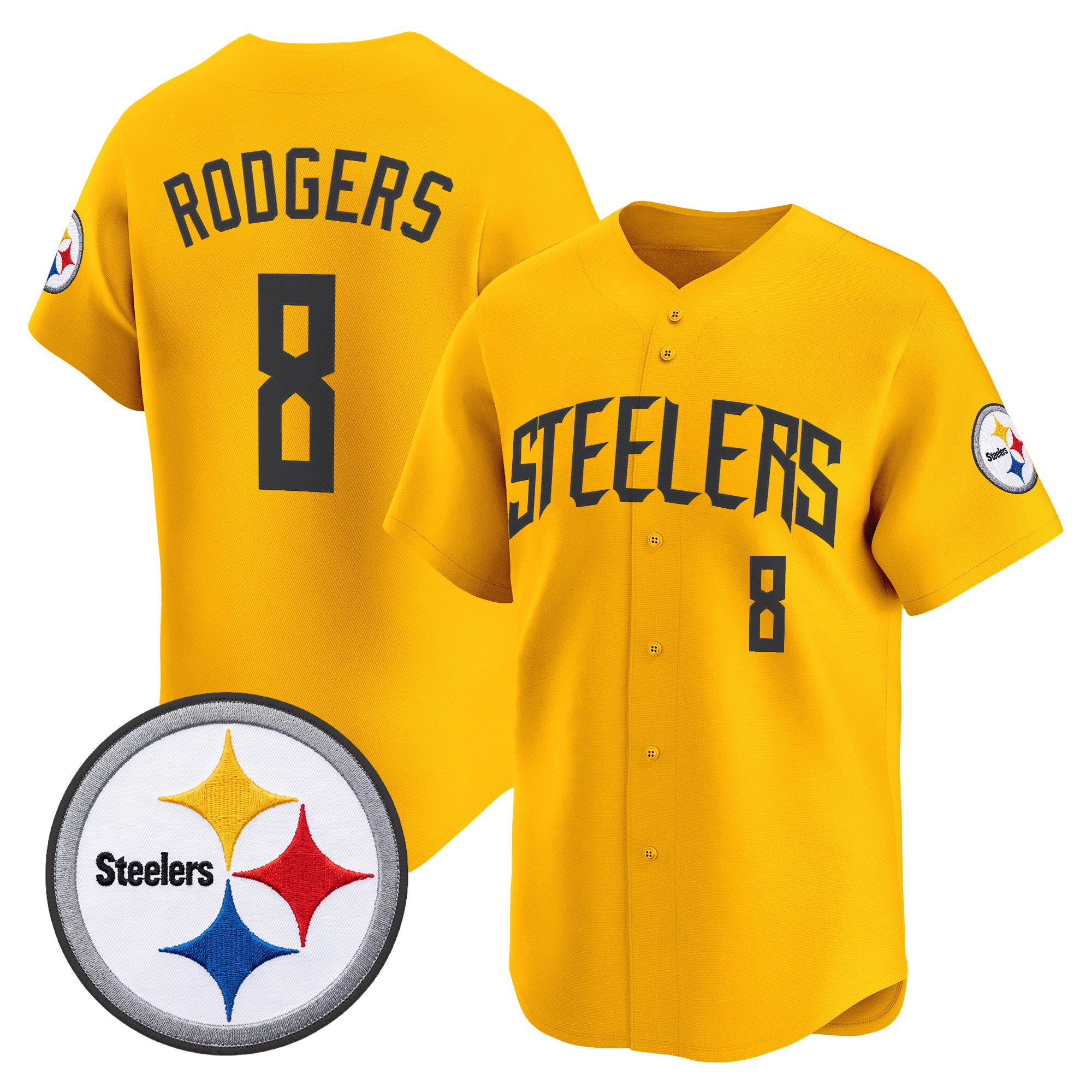 Men's Pittsburgh Steelers 2026 Vapor Baseball Jersey - All Stitched - Image 12