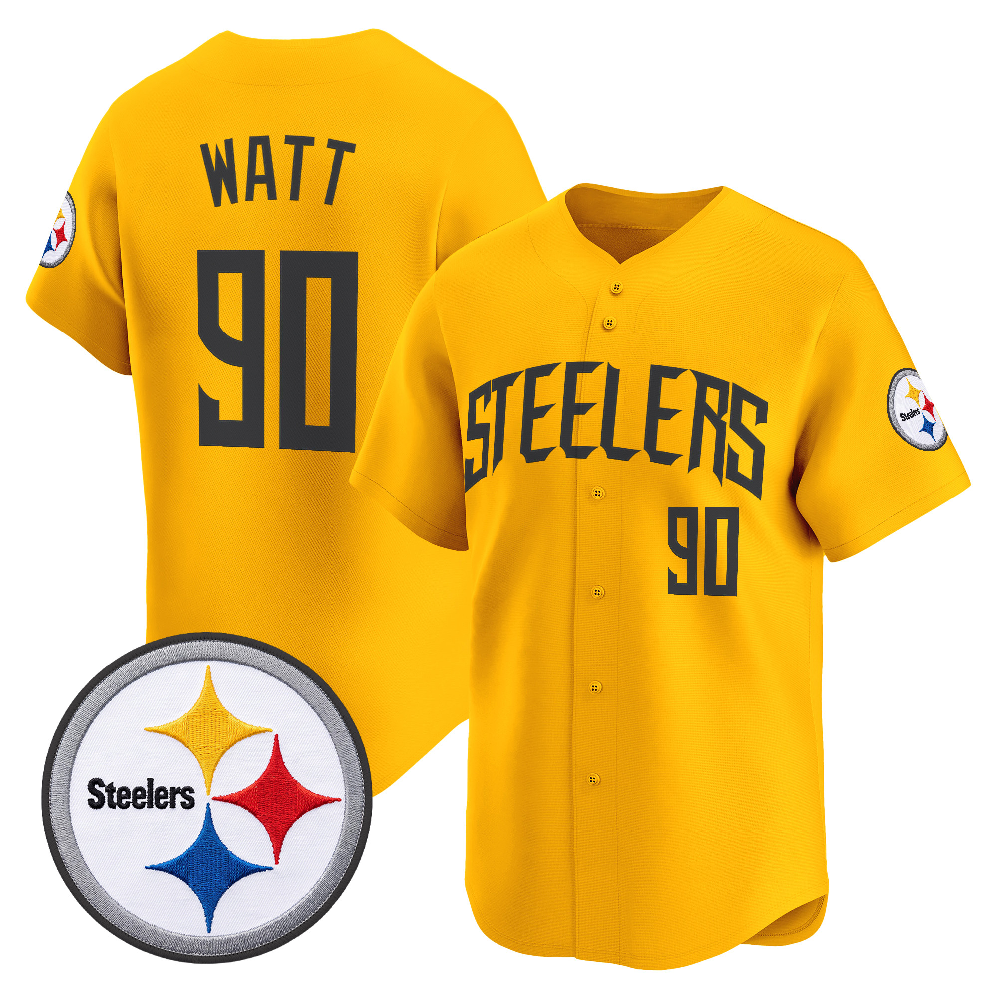 Men's Pittsburgh Steelers 2026 Vapor Baseball Jersey - All Stitched - Image 17