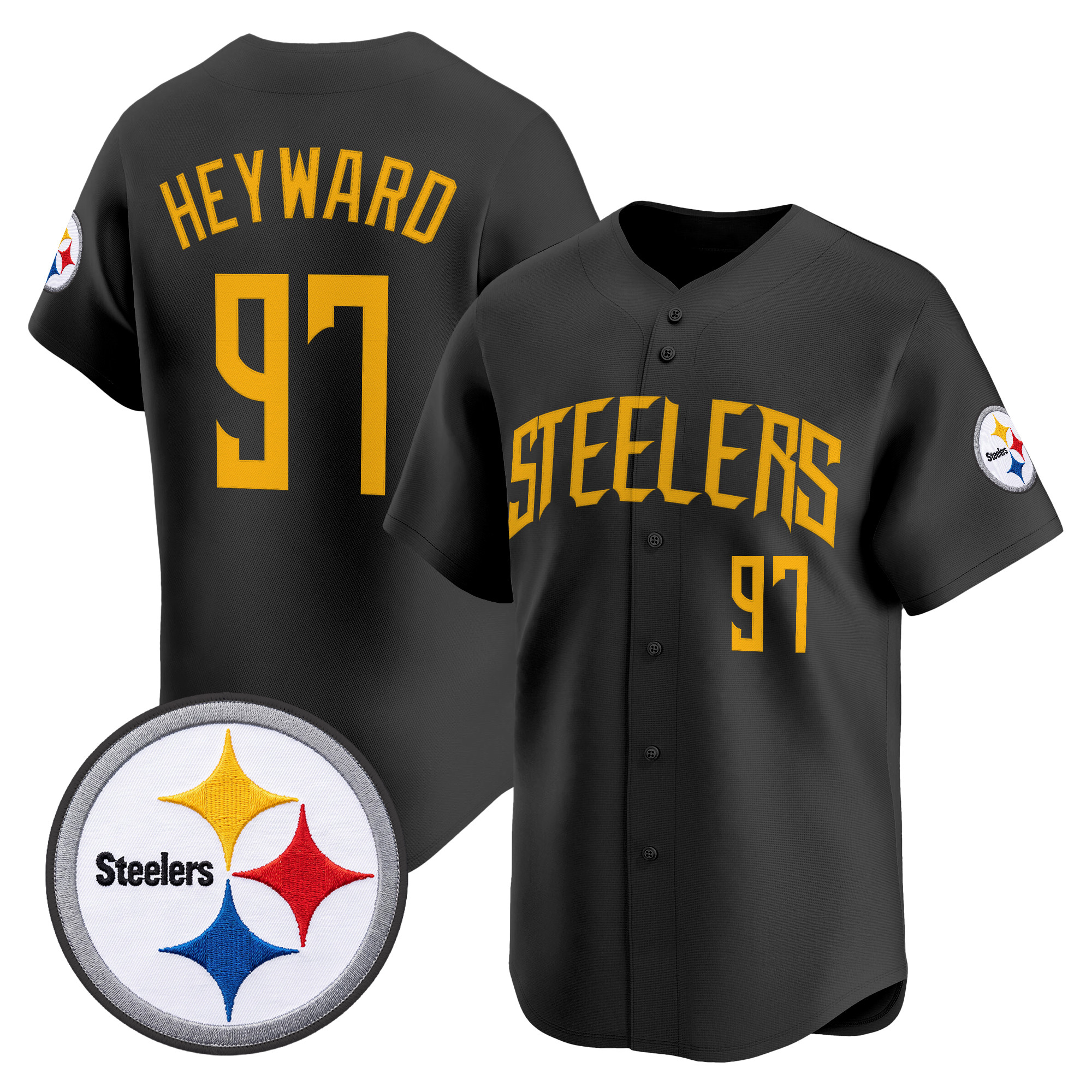 Men's Pittsburgh Steelers 2026 Vapor Baseball Jersey - All Stitched - Image 7